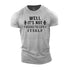 Men's It's Not Going to Lift Itself Cotton T-Shirt
